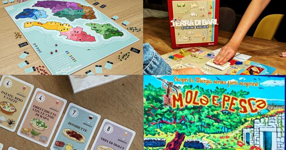 Dal salentino a quello ambientato in Terra di Bari: sono i giochi da tavolo "made in Puglia"